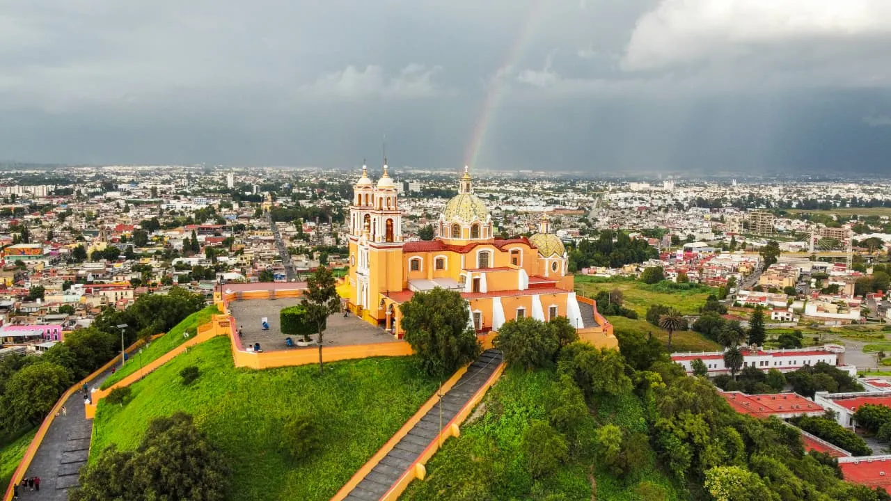 Santuario de la Virgen de los Remedios — San Pedro Cholula, Puebla